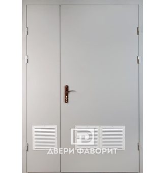 Двустворчатая противопожарная дверь МД-1865