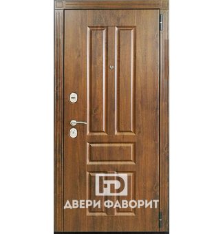 Входная дверь с отделкой внешней отделкой МДФ